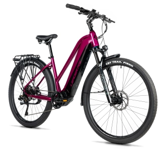 Elektrokolo 28" Leader Fox BARNET dámské 2025, 20Ah M510 violet vel.18"- Super cena!